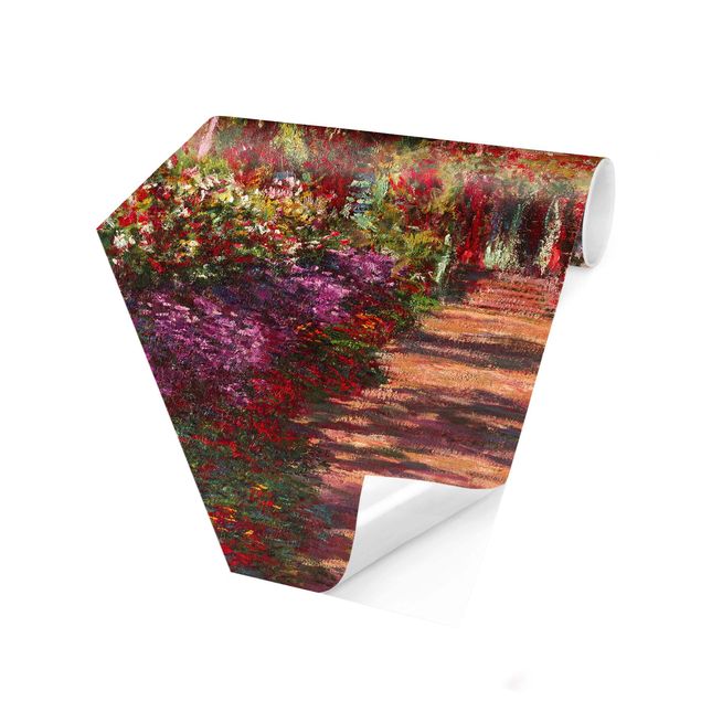 Tapeten kaufen Claude Monet - Weg in Monets Garten in Giverny