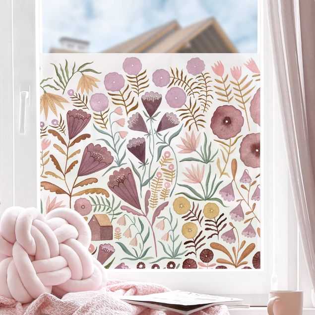 Fensterbilder Blumen Claudia Voglhuber - Blumenmeer