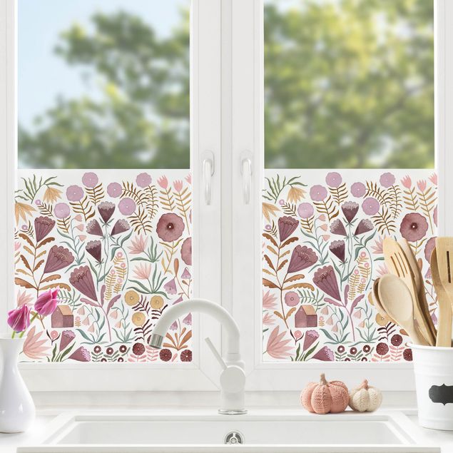 Fensterfolie Claudia Voglhuber - Blumenmeer