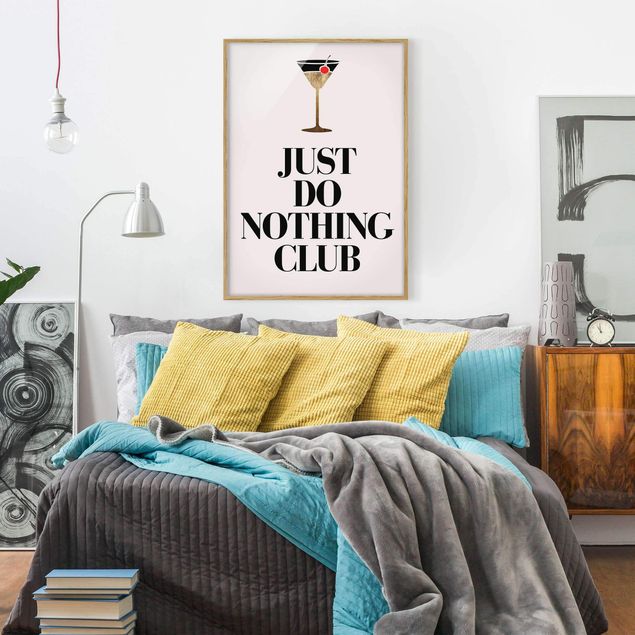 Kubistika Prints Cocktail - Just do nothing club