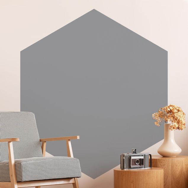 Hexagon Tapete Colour Cool Grey