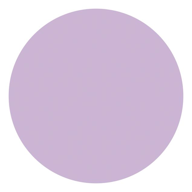 Runde Tapete selbstklebend - Colour Lavender
