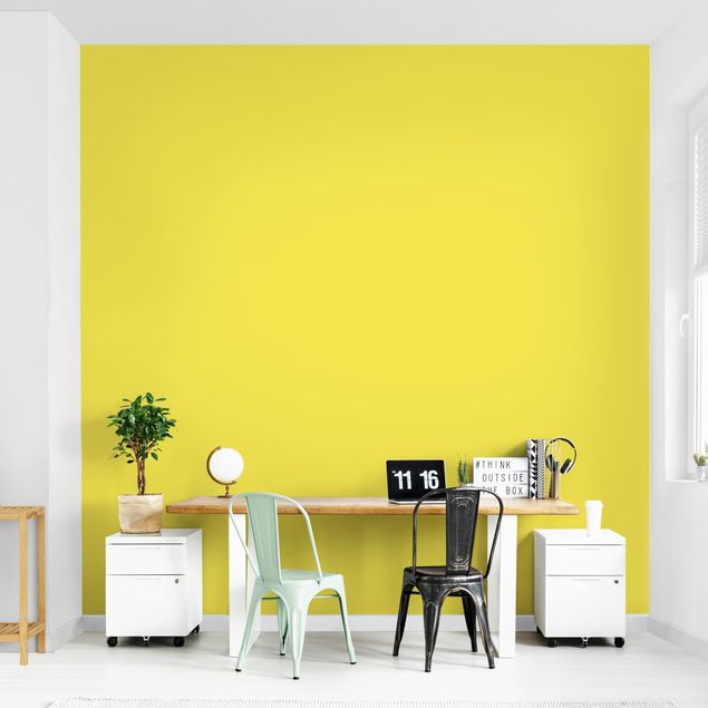 Tapete selbstklebend Colour Lemon Yellow