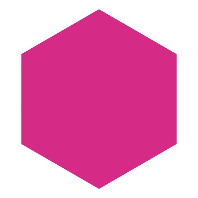 Hexagon Mustertapete selbstklebend - Colour Pink