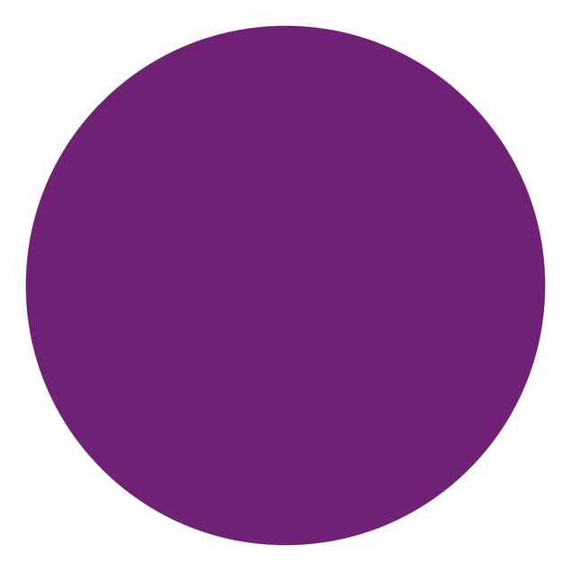 Runde Tapete selbstklebend - Colour Purple
