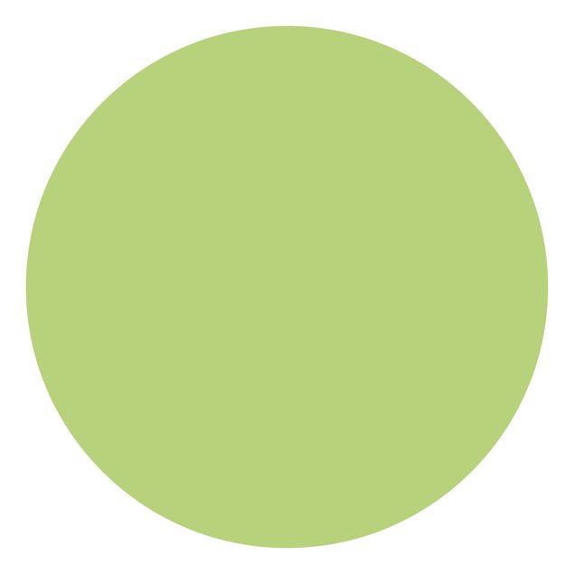 Runde Tapete selbstklebend - Colour Spring Green