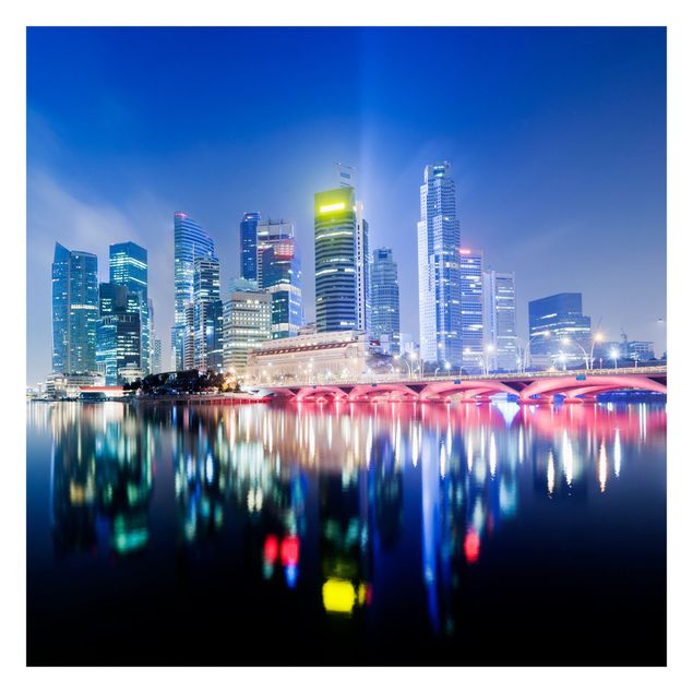 Fototapete - Colourful Singapore