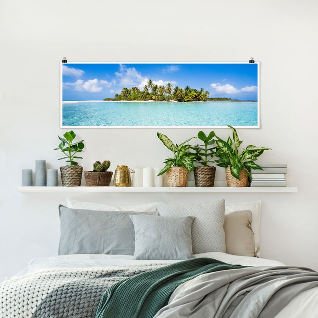Poster Landschaft Crystal Clear Water