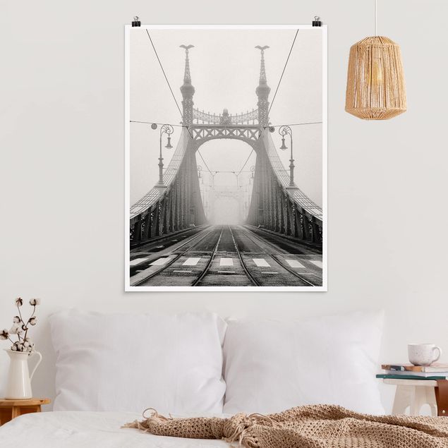 XXL Poster Brücke in Budapest