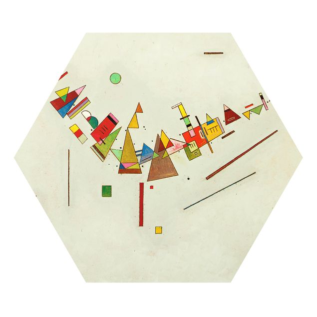 Hexagon Bild Forex - Wassily Kandinsky - Winkelschwung