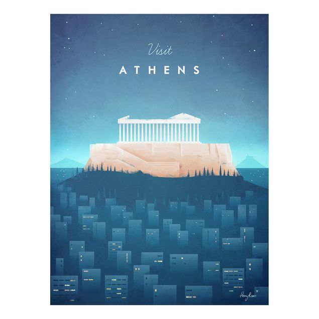 Wandbilder Reiseposter - Athen