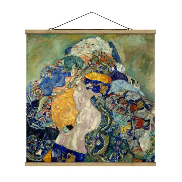 schöne Bilder Gustav Klimt - Baby (Wiege)