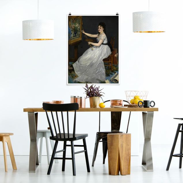 Moderne Poster Edouard Manet - Eva Gonzalès