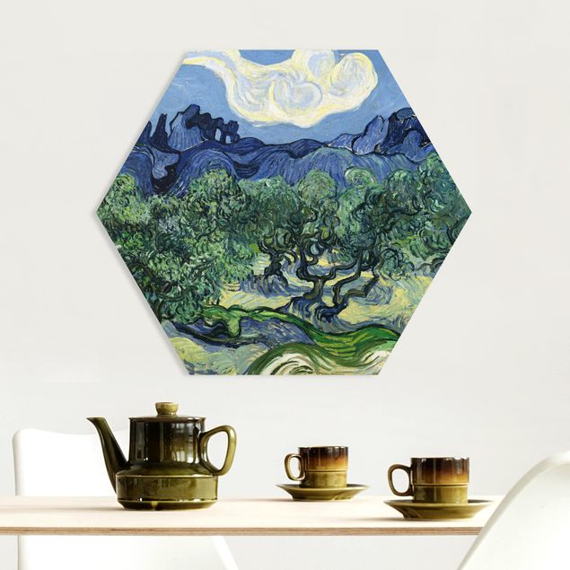 Impressionistische Gemälde Vincent van Gogh - Olivenbäume
