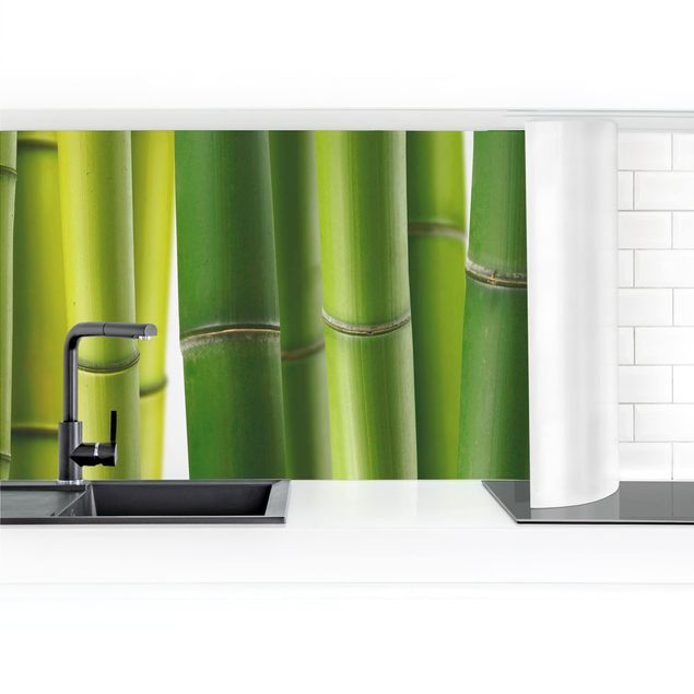 Küchenrückwand selbstklebend Bambuspflanzen II