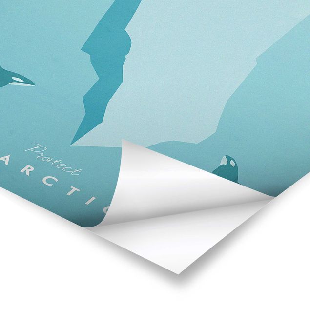 Poster - Reiseposter - Antarktis - Hochformat 3:2