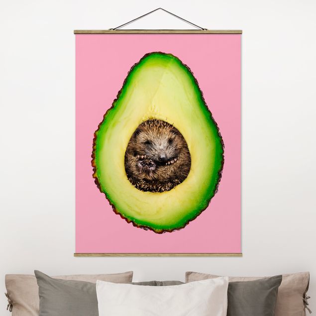 Jonas Loose Bilder Avocado mit Igel