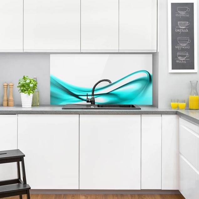 Spritzschutz Küche Turquoise Design