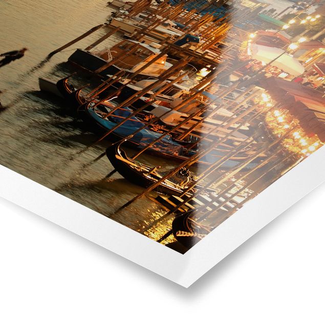 Poster - Großer Kanal von Venedig - Hochformat 3:4