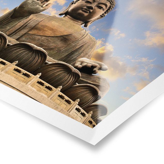 Poster - Großer Buddha - Querformat 3:4
