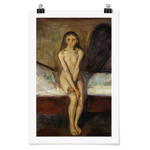 Moderne Poster Edvard Munch - Pubertät