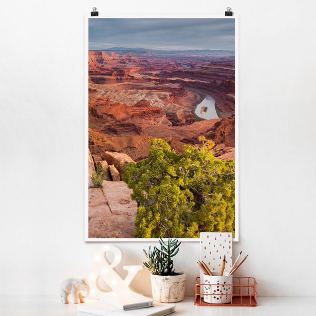 Poster Berge Dead Horse Point Canyonlands National Park USA