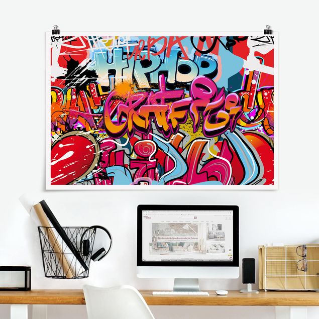 XXL Poster HipHop Graffiti
