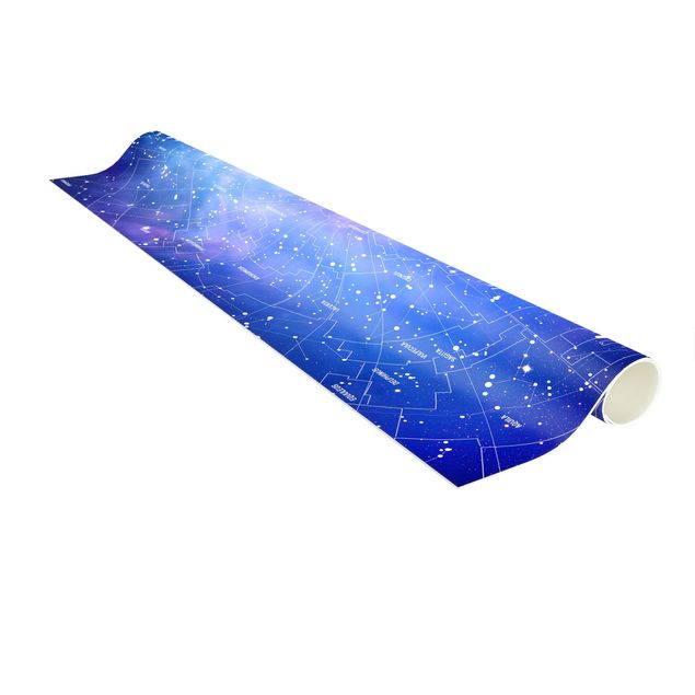 Moderne Teppiche Sternbild Himmelkarte
