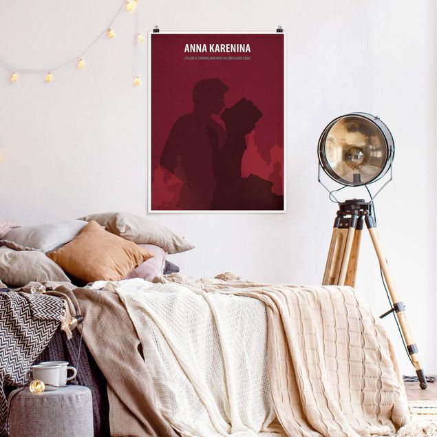 abstrakte Kunst Poster Filmposter Anna Karenina