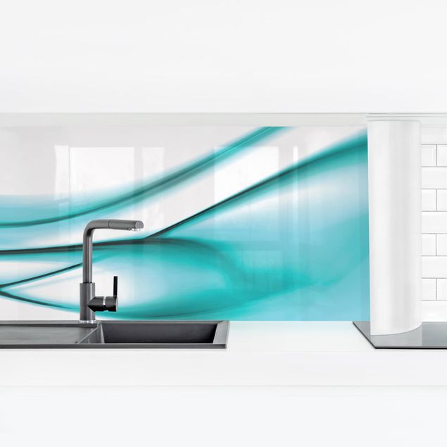 Küchenrückwand selbstklebend Turquoise Design