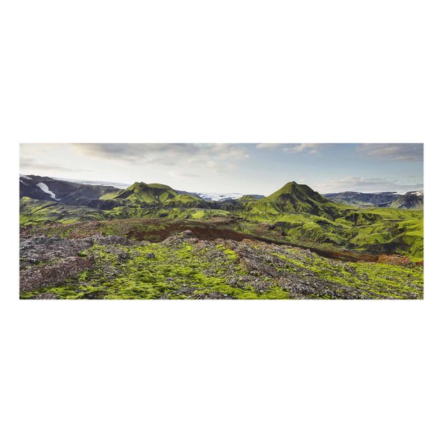 Glasbilder Rjupnafell Island