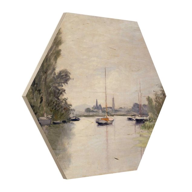Holzbilder Claude Monet - Argenteuil