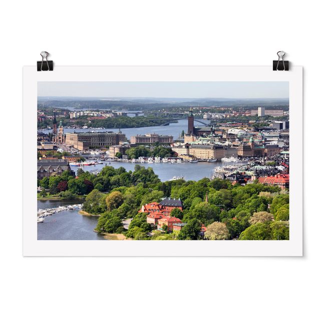 Wandbilder Stockholm City