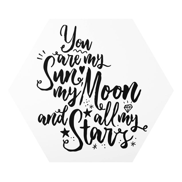 Hexagon Bild Forex - You are my Sun, my Moon and all my Stars