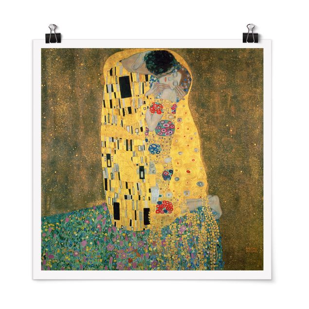 Riesenposter XXL Gustav Klimt - Der Kuß