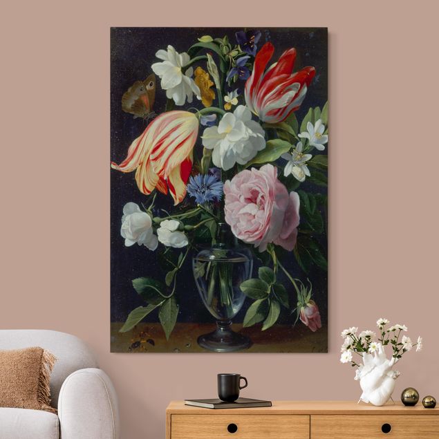 Wandbilder Daniel Seghers - Vase mit Blumen