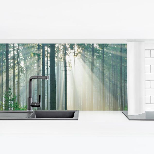 Küchenrückwand - Enlightened Forest