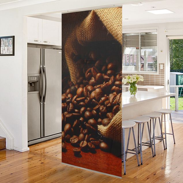 Raumteiler - Dulcet Coffee 250x120cm