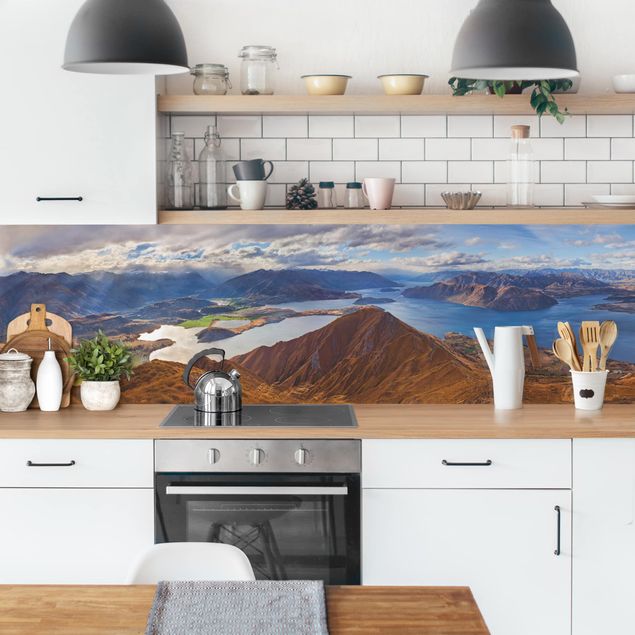 Küchenspiegel Roys Peak in Neuseeland