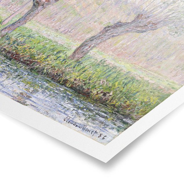 Bilder Claude Monet - Weidenbäume Frühling