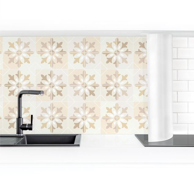 Küchenrückwand selbstklebend Geometrische Fliesen - Matera