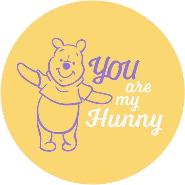 Muster Tapete Winnie the Pooh My Hunny