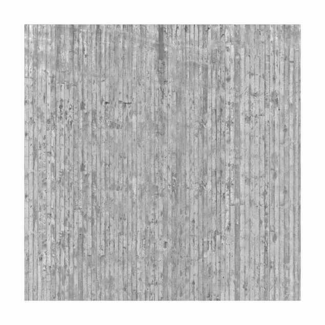 Teppich Steinoptik Betonoptik Tapete mit Streifen