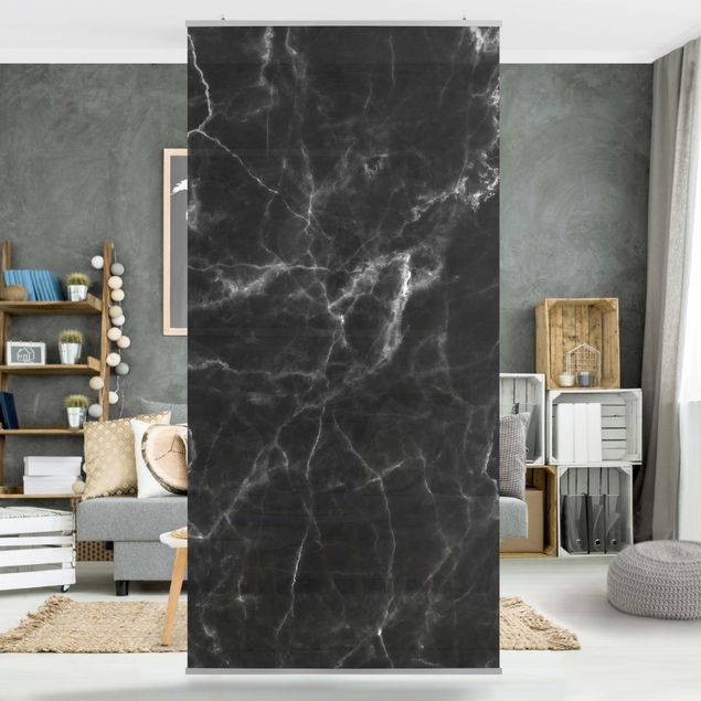 Raumteiler - Nero Carrara 250x120cm