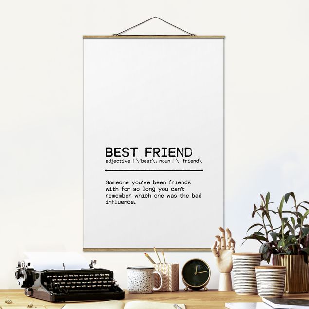 Wandbilder Definition Best Friend