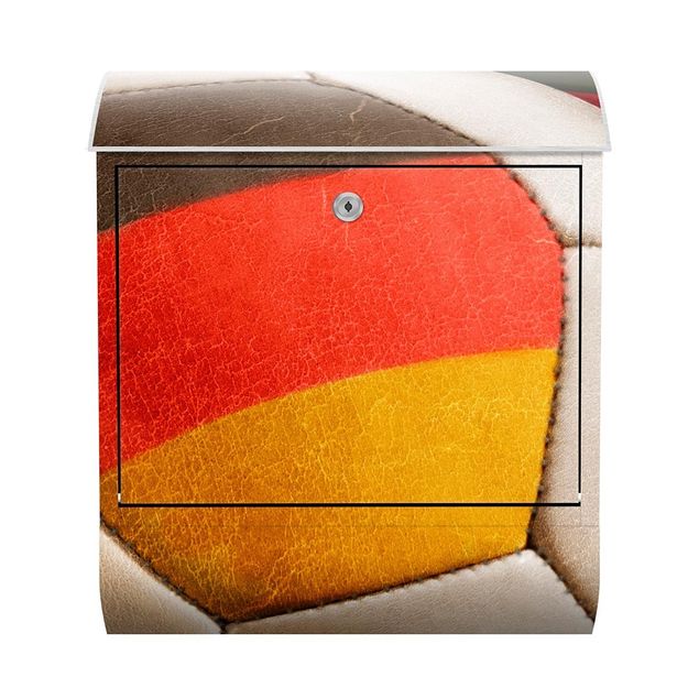 Design Briefkasten Vintage Fußball Deutschland