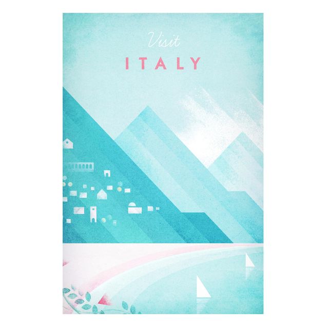 Magnettafeln Syklines Reiseposter - Italien