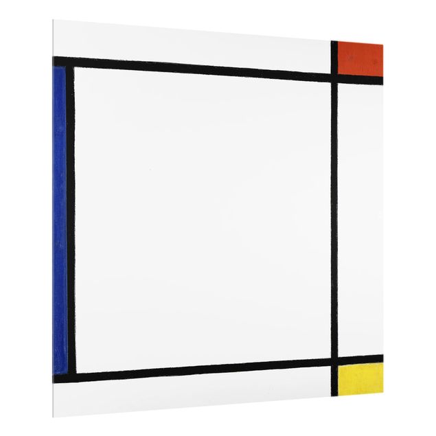 Spritzschutz Künstler Piet Mondrian - Komposition III