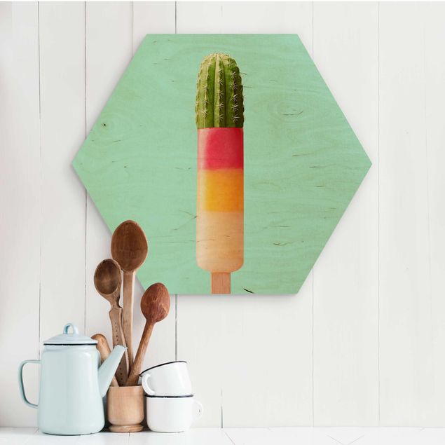 Jonas Loose Bilder Eis mit Kaktus