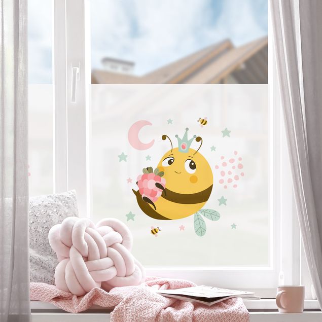 Klebefolie Fenster Dicke Honigbiene